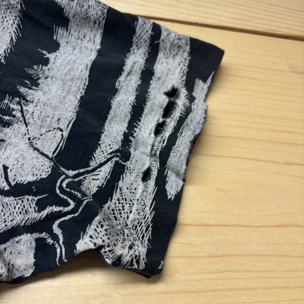 Vintage Cabela's Wolf Shirt Mens‎ XL Black Wilderness Animal Graphic Tee 90s USA - Picture 5 of 16